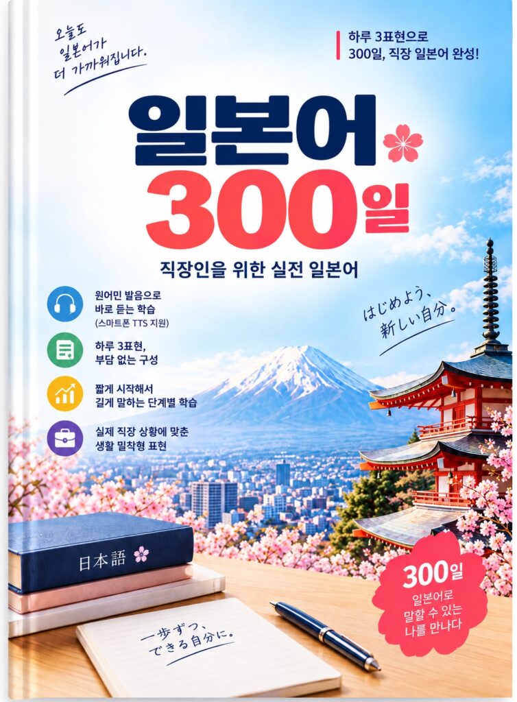 일본어 300일
